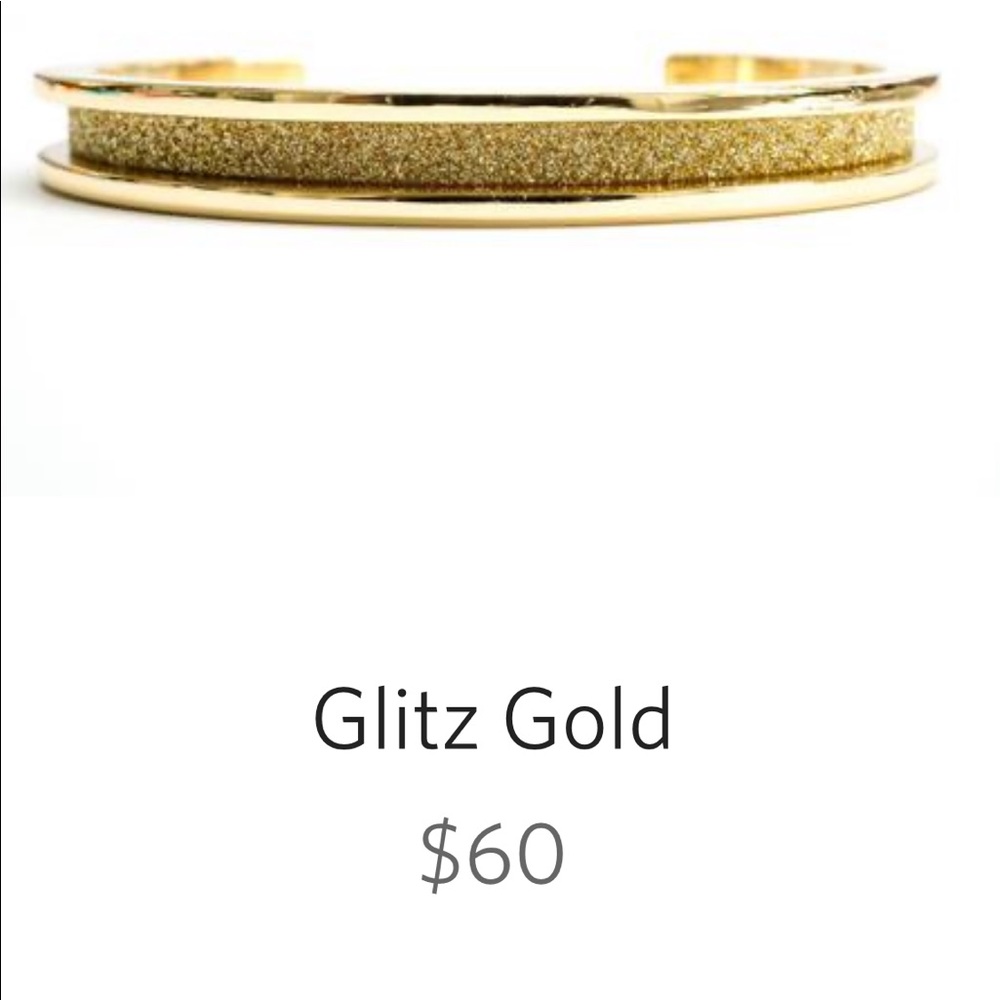 Maria shireen glitz gold hair tie bangle